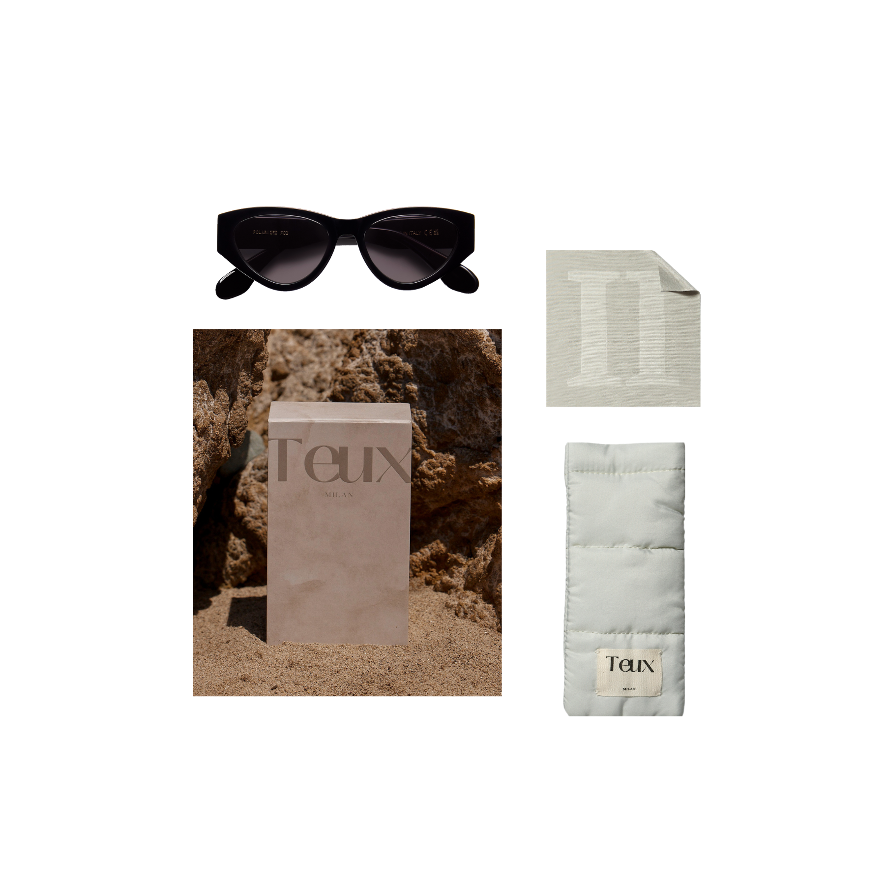 Teux Sunglasses Set, Sunglasses Packaging