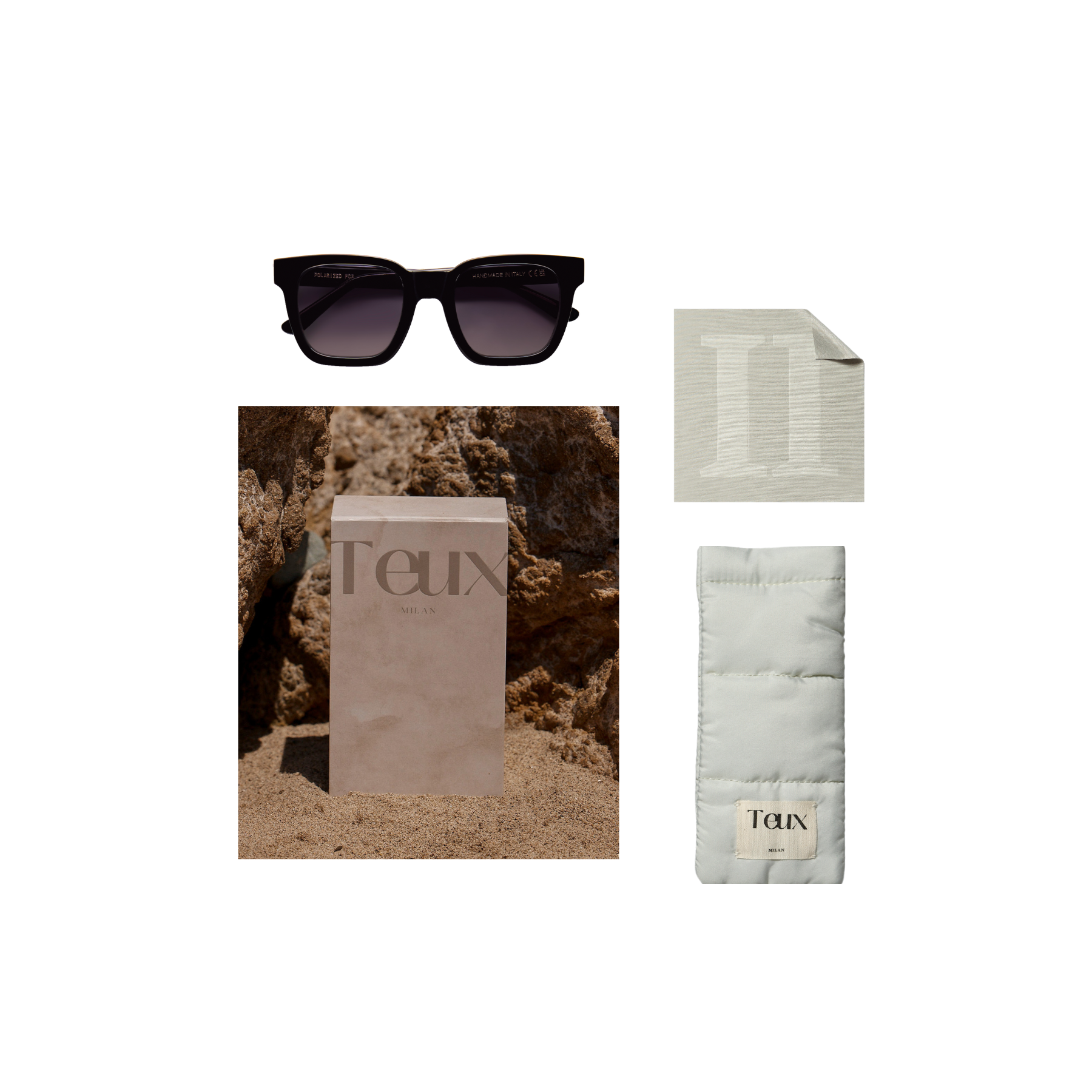 Teux Sunglasses Set, Sunglasses Packaging
