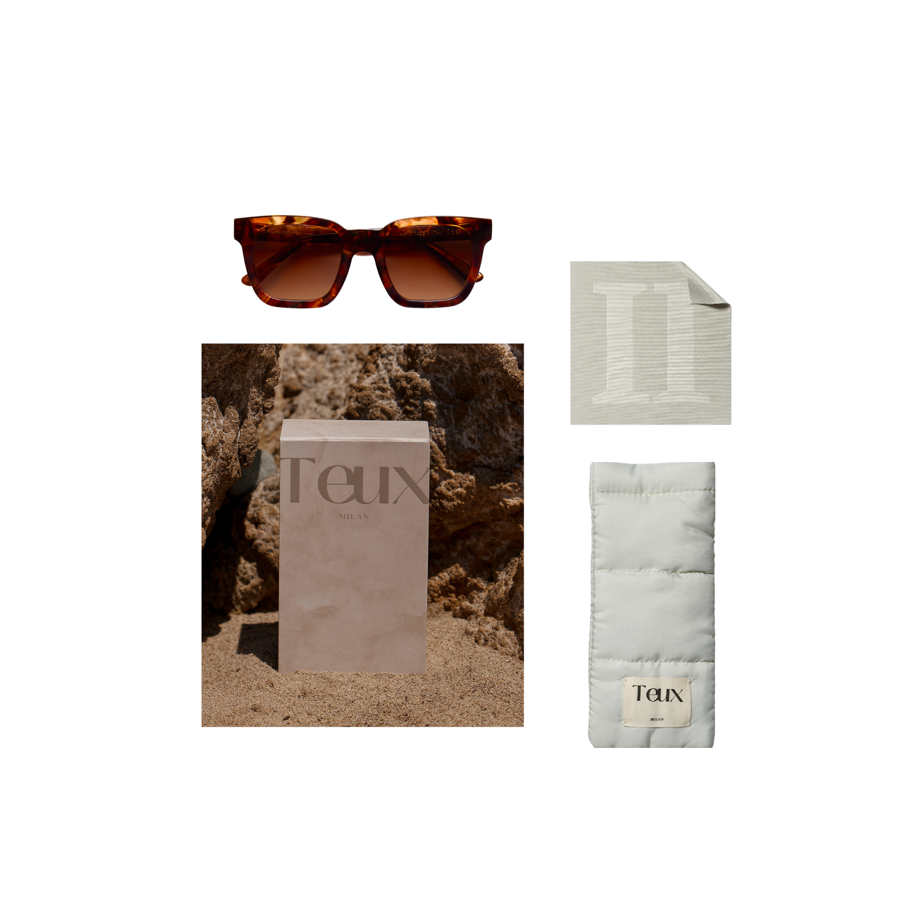 Teux Sunglasses Set, Sunglasses Packaging