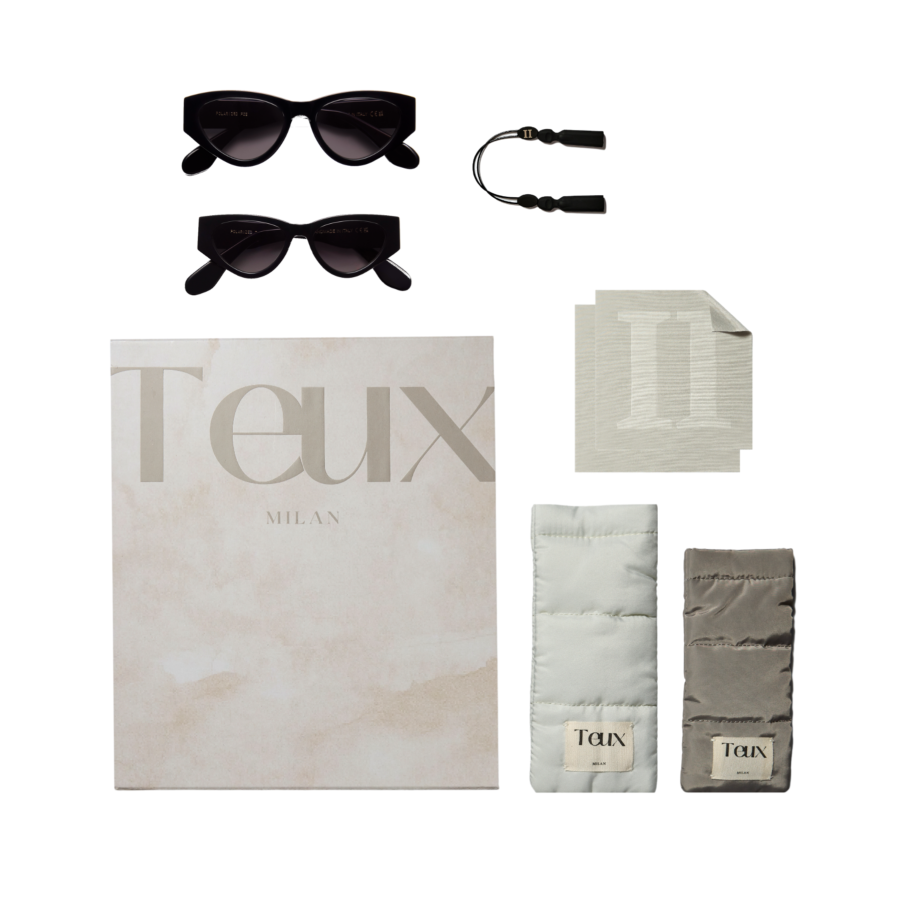 Teux Matching Adult and Mini Sunglasses Set, Sunglasses Packaging