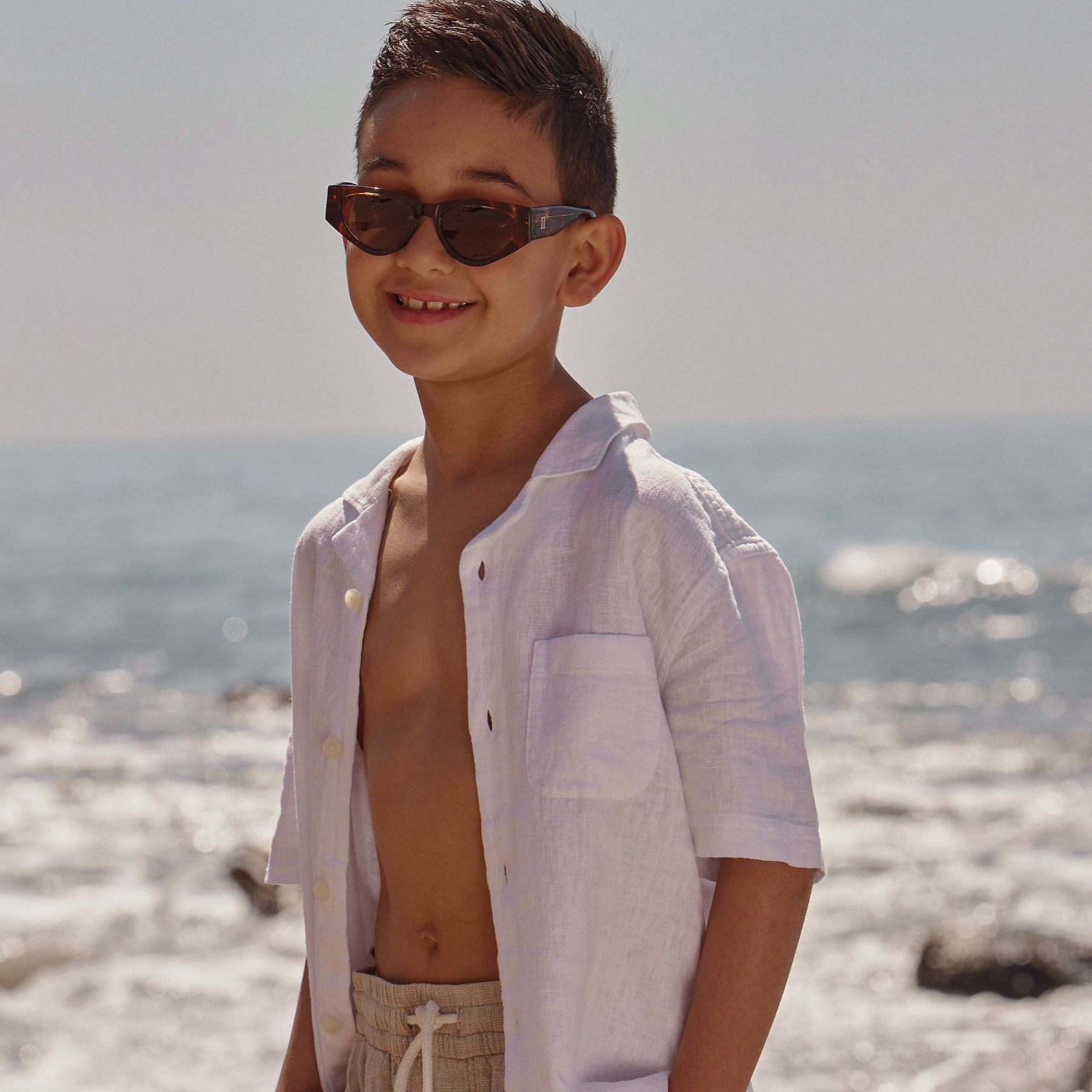 Kids Modern Sunglasses, Polarized Sunglasses Kids, Aesthetically pleasing sunglasses for kids, tortoise sunglasses kids, kids accessories, summer essentials for kids, kids vacation essentials