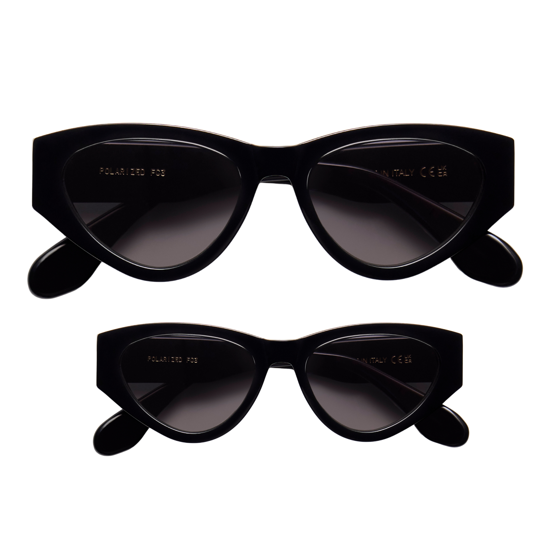 Matching Family Sunglasses Set, Polarized Sunglasses Adult and Kid Matching Sunglasses Set, Aesthetically pleasing kids and adult sunglasses, black cat-eye modern sunglasses, gender neutral matching sunglasses set, Mommy and me matching sunglasses, daddy and me matching sunglasses, mommy and mini, healthy habits, made by optometrists, fathers day gift idea, baby shower gift idea, mothers day gift idea