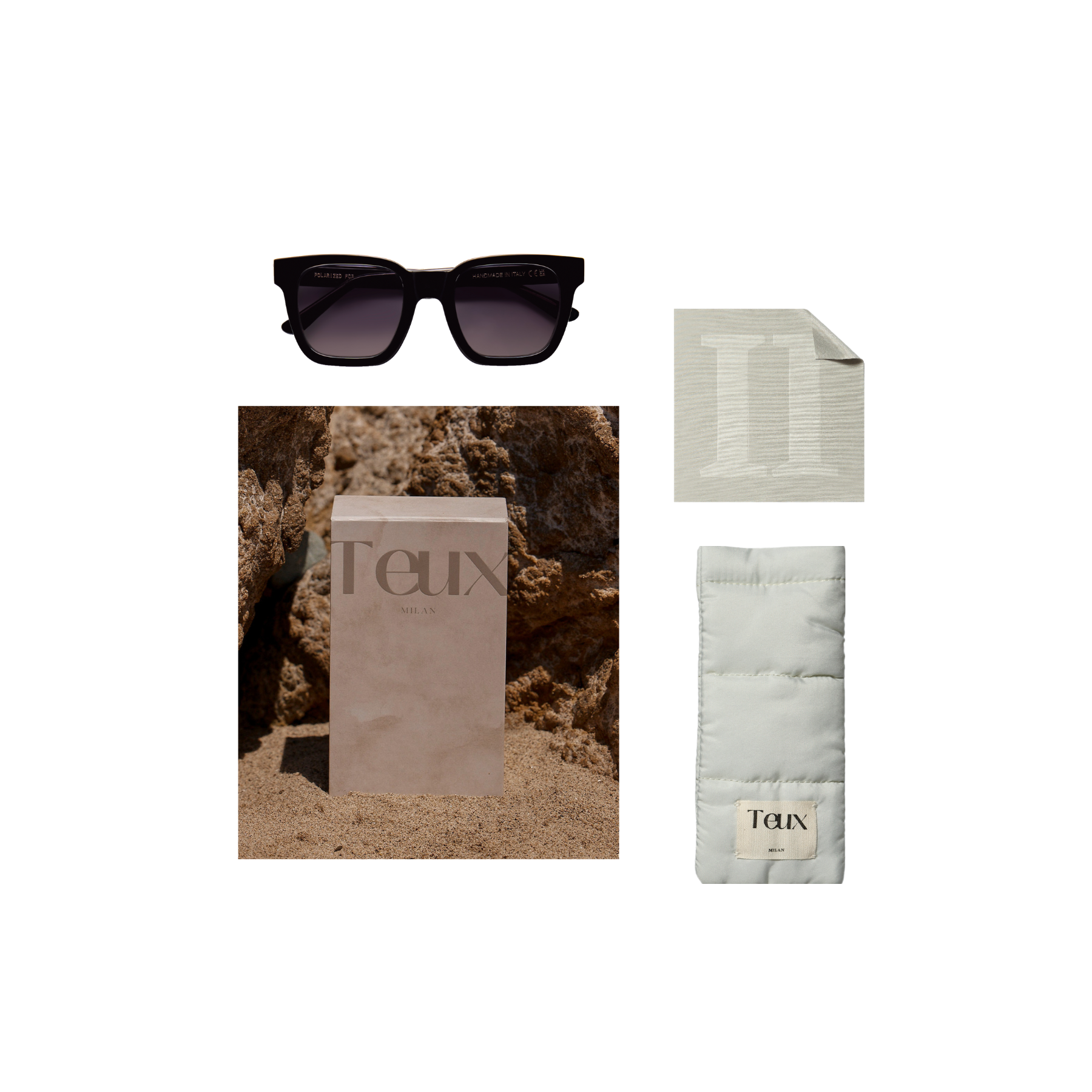 Teux Sunglasses Set, Sunglasses Packaging 