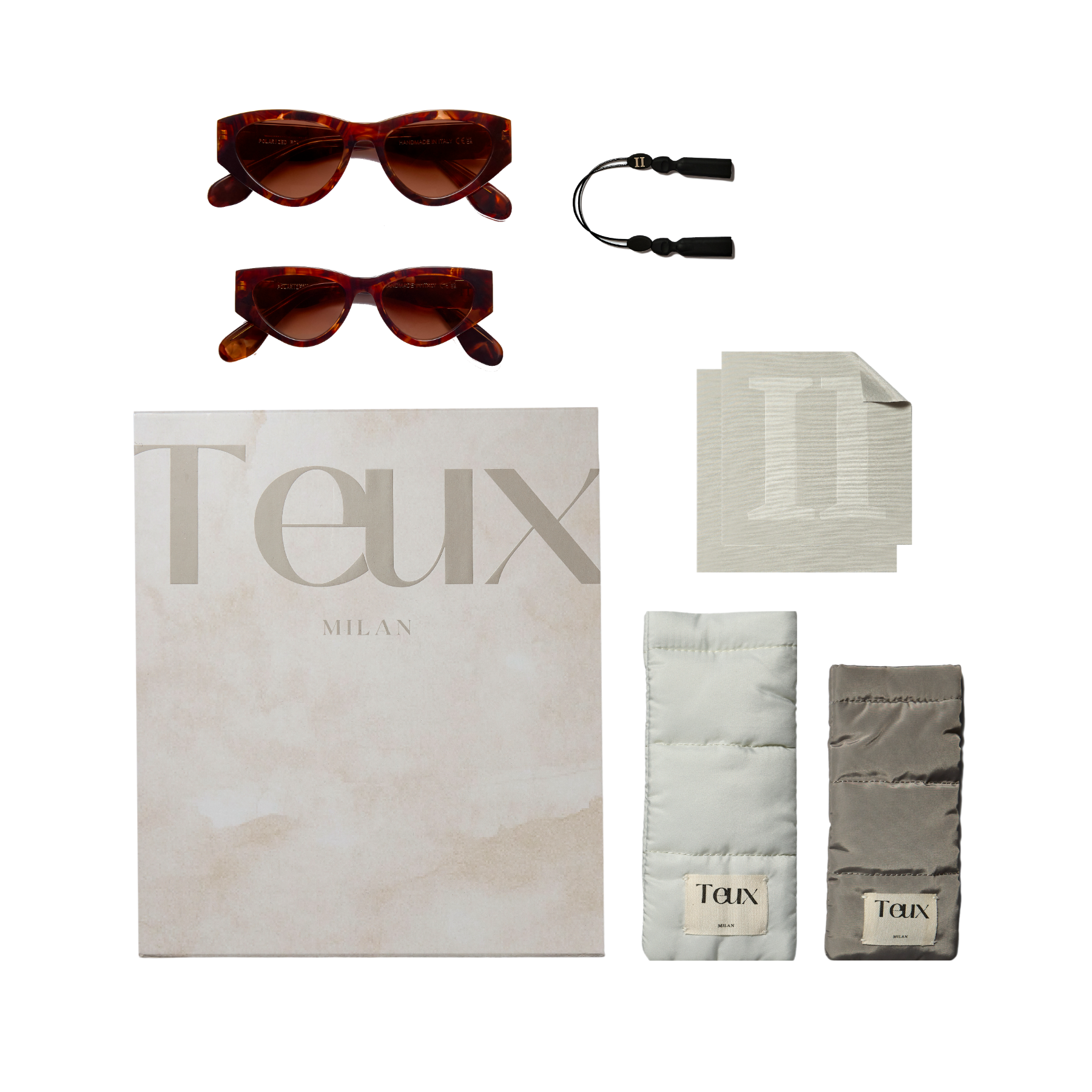 Teux Matching Adult and Mini Sunglasses Set, Sunglasses Packaging